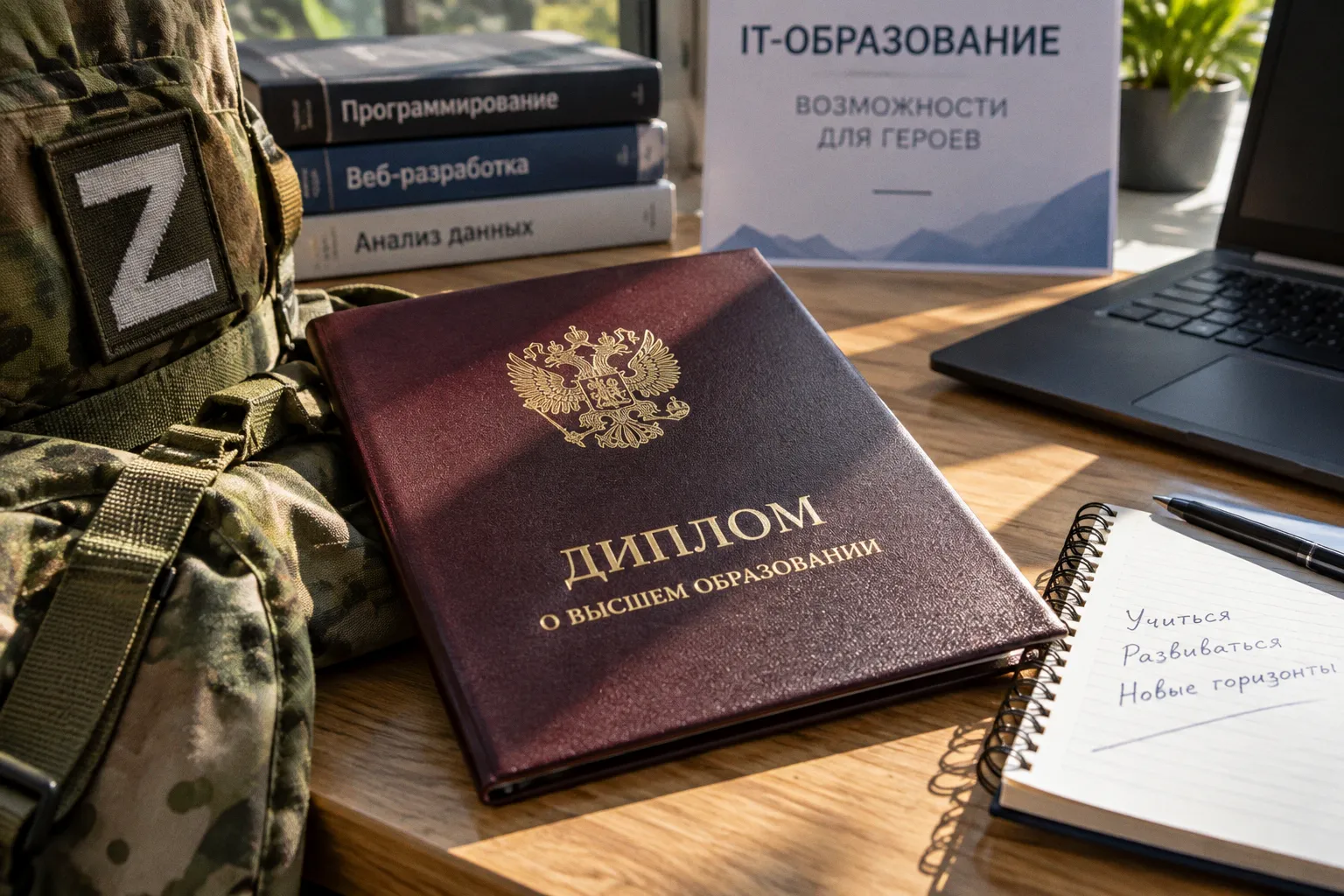 Бесплатное IT-образование для ветеранов СВО: как получить диплом государственного образца