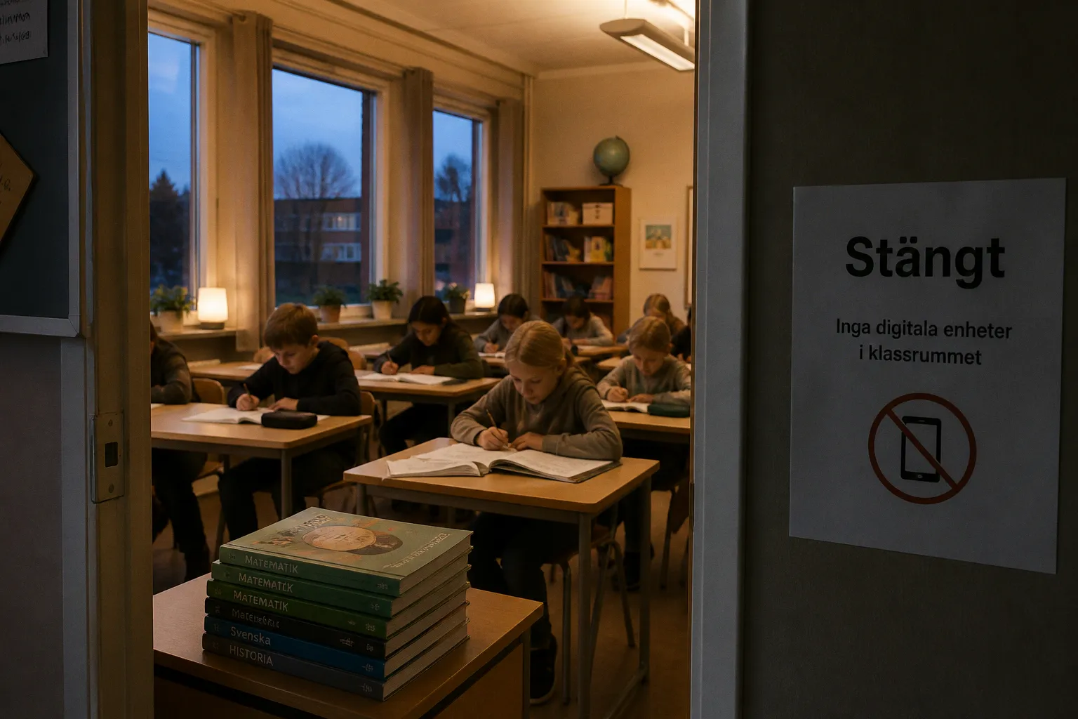 Швеция отказывается от тотальной цифровизации школ в пользу печатных учебников